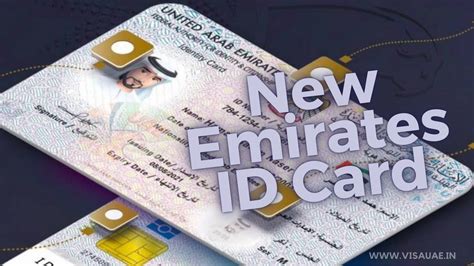 ICA UAE Announces Launch Of New Emirates ID Card