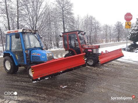 iseki kubota zetor odsniezanie z plugiem do sniegu Iłownica