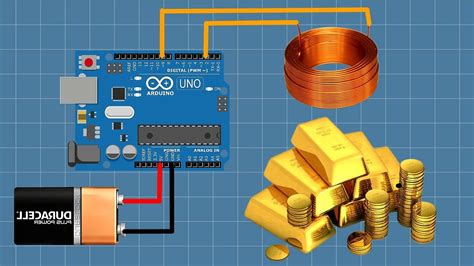 Comment fabriquer un détecteur de métaux avec arduino YouTube