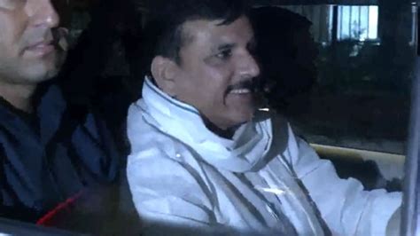 Aaps Sanjay Singh Arrested By Ed After Raids Over Delhi Liquor Policy Case