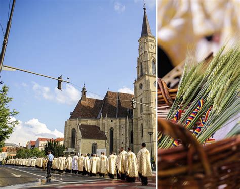 Mii De Credinciosi Au Participat La Traditionala Procesiune De Rusalii