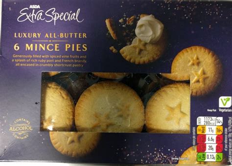 Asda Extra Special Luxury All Butter Mince Pie Box Mince Pie Club