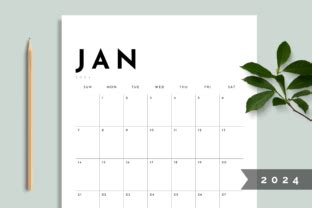 Calendar Simple Aesthetic Graphic By Designstudioteti Creative