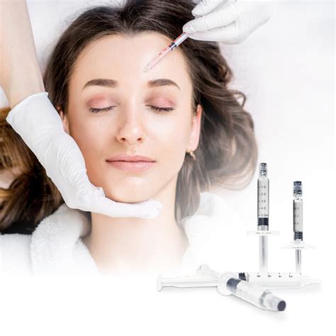 Cross Linked Injectable Liquid Hyaluronic Acid Facial Dermal Filler For