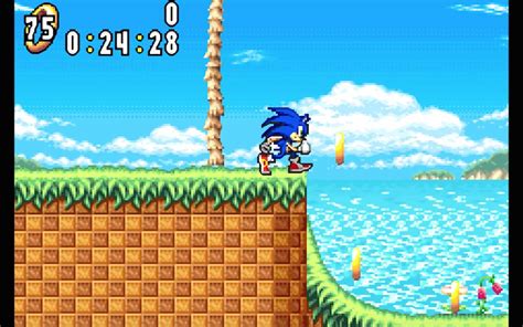 Sonic Advance Neo Green Hill Zone Act 2 Sonic 1080 Hd Youtube