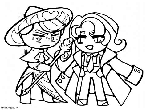 Cookie Run Kingdom Coloring Page