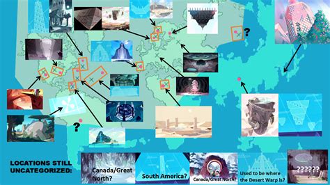 Steven Universe Earth Map