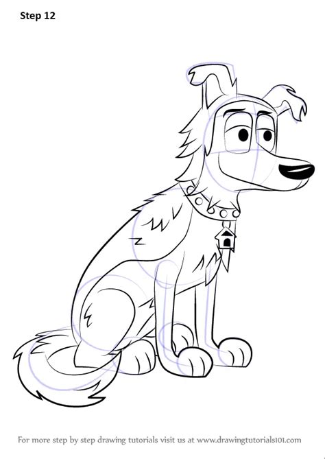 How To Draw Lucky From Pound Puppies Pound Puppies Step By Step