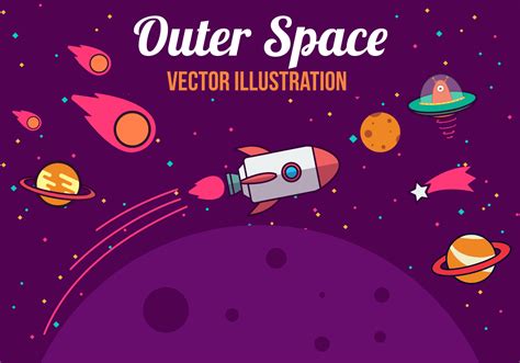 Space Vector Illustration 118906 Vector Art at Vecteezy