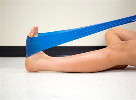 4 Way Ankle Theraband Exercises Rehab 49