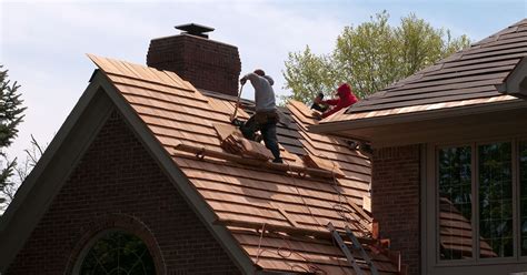 Cedar Shake Roof Installation Exterior Wood Restoration