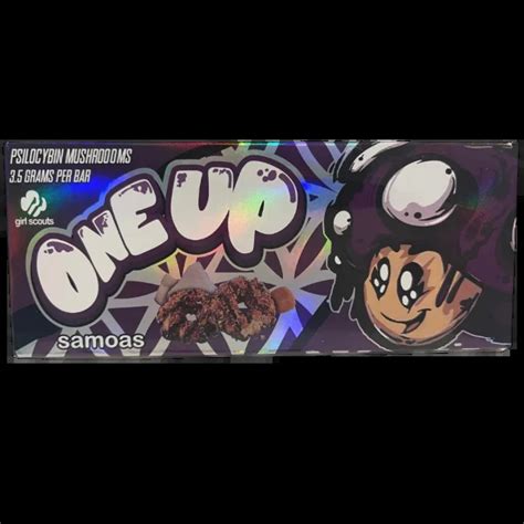 Buy One Up Magic Mushroom Chocolate Bars Samoas