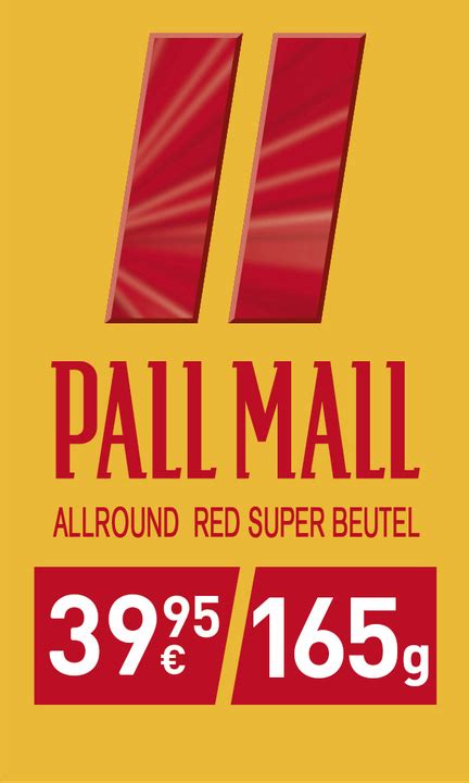 Pall Mall Allround Red Super Bag 165g