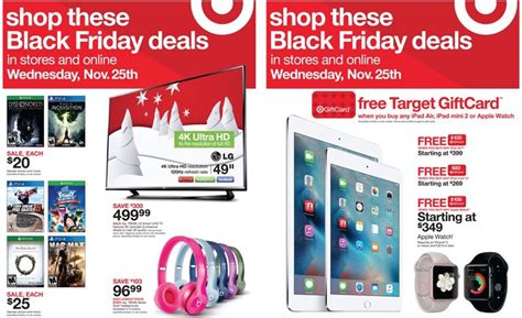 Targets Black Friday Early Access Sale Now Live With Discounts On Apple Watch Ipad Macrumors