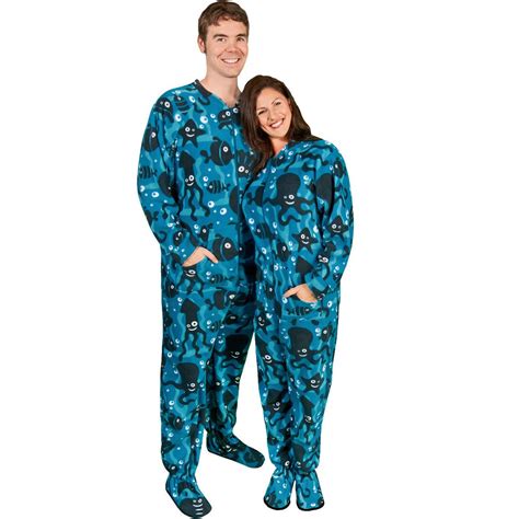 Aquarium Footed Pajamas Matching Pajamas One Piece Pajamas