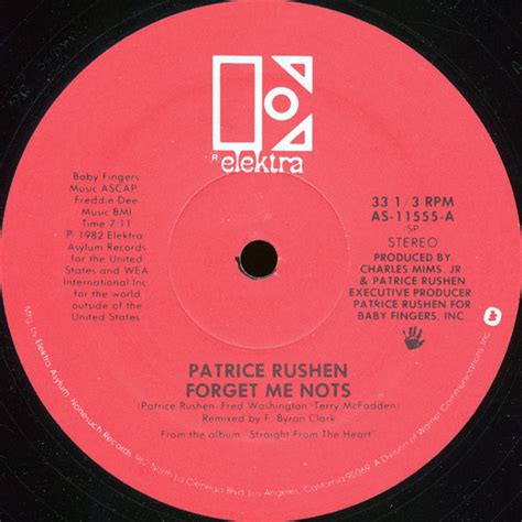 Patrice Rushen – Forget Me Nots – Vinyl (12", 33 ⅓ RPM, Stereo), 1982 ...