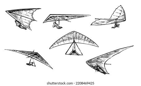 873 Hand Glider Vector Images, Stock Photos & Vectors | Shutterstock