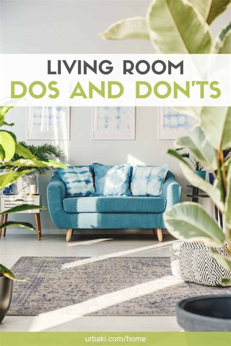 Living Room Dos And Donts