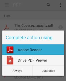 Google S PDF Reader For Android