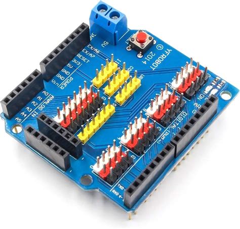 Placa de expansión GreceMonday Sensor Shield para Arduino UNO R3 V5 0