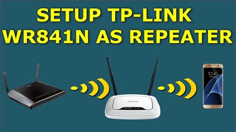 Setup Router Tp Link Tl Wr841n As Repeater كـ ربيتر باستخدام السوفت