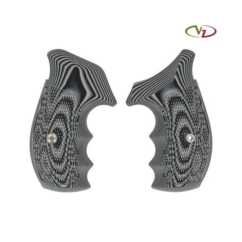 Tactical Diamond Grips For Smith And Wesson Revolver N Frame Round