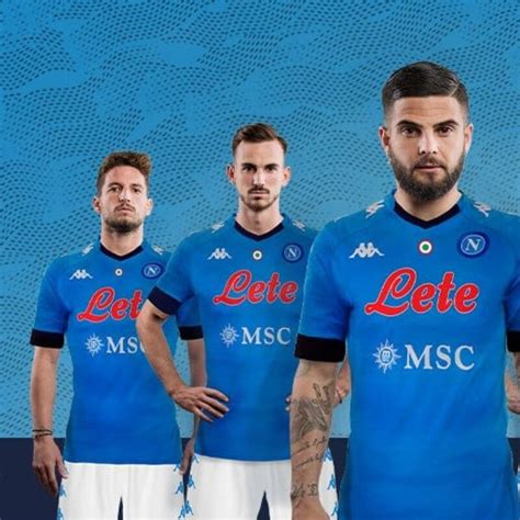 Kappa dévoile les maillots 2020 2021 du Napoli footpack