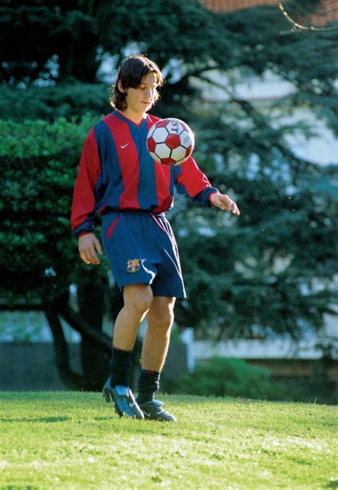 Fotogalería Lionel Messi de niño promesa a un crack de sueldo