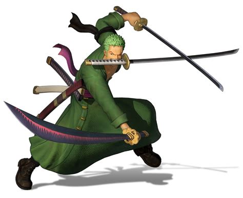 Roronoa Zoro Art From One Piece Pirate Warriors Art Artwork