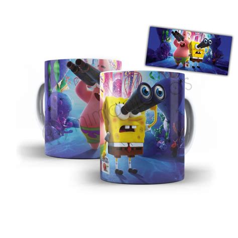 Caneca Porcelana Bob Esponja Em Promo O Na Americanas