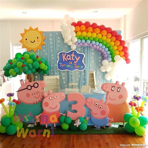 Ideas para fiesta de Peppa Pig Aprende decoraciones para esta temática