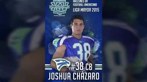 Joshua Ch Zaro L Pez Halcones Uv Liga Mayor Youtube