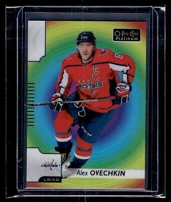 O Pee Chee Platinum Opc Alex Ovechkin Rainbow Color Wheel