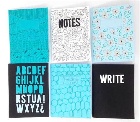 Simple And Easy Ways To Decorate A Notebook