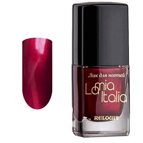 Лак для ногтей "La Mia Italia" 10,4 г Relouis 07914569: купить за 300 ...