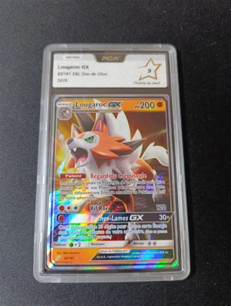 Carte Pokemon Fr Lougaroc Gx Soleil Lune Duo De Choc Pca Eur