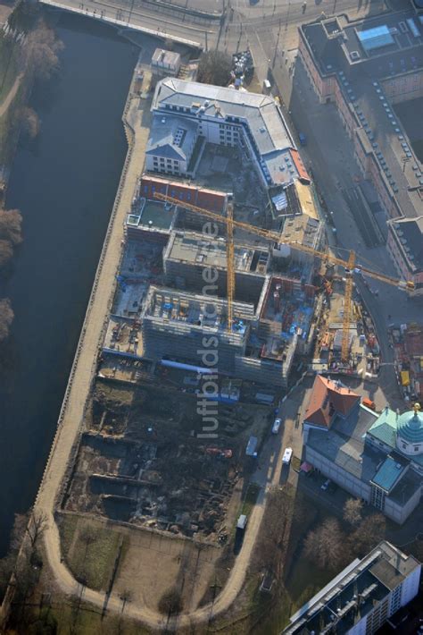 Luftbild Potsdam Neubau Des Museums Geb Ude Ensemble Museum