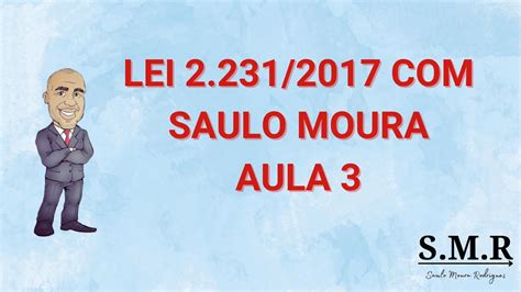 Lei Saulo Moura Continua O At Adicional Youtube