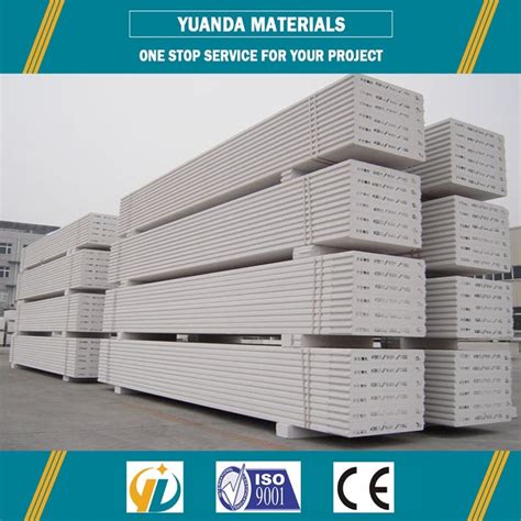 Lightweight Autoclaved Aerated Concrete Wall Panels For Steel Structure House Wholesale Aac