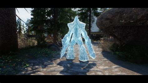 Iconic S Frost Flame Storm Atronach Retexture Skyrim