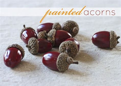 Search Inspired By Charm Painted Acorns Acorn Crafts Painted Acorn