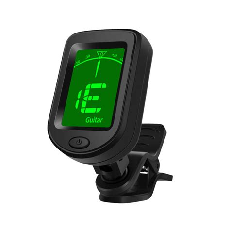 T 02 Guitar Tuner Clip On Chromatic Digital Tuner Lcd Display Mini Size Tuner For Acoustic