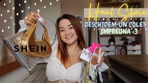 Deschidem Impreuna Un Colet De Pe Shein Cu Accesorii Si Machiaj Youtube