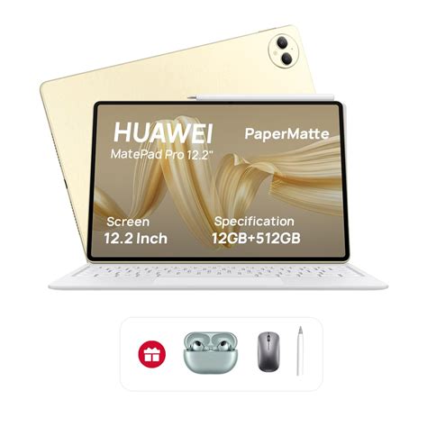 Huawei Matepad Pro 12 2 Papermatte Tablet 2 8k Tandem Oled 144 Hz Fullview Display Large