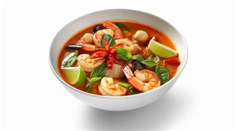 Premium Ai Image Isolated Image Of Tom Yam Kung A Spicy Thai Cuisine