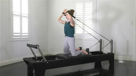 Reformer Pilates Tricep Exercises Youtube