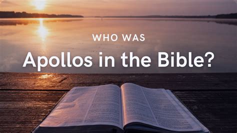 Who Was Apollos In The Bible Bible Portal