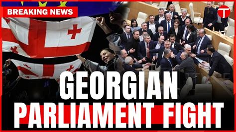 Georgian Lawmakers Clash As Foreign Agents Bill Sparks Protests