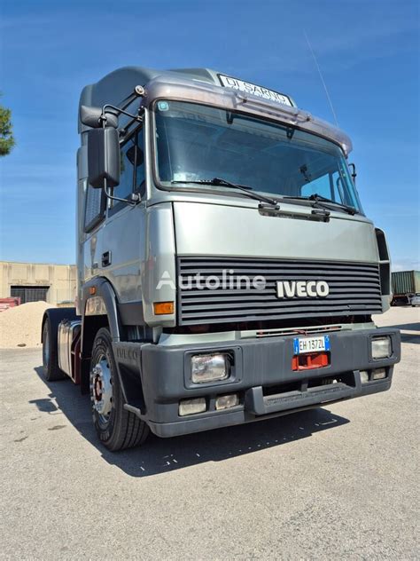 Iveco Turbostar Truck Tractor For Sale Italy Cercola Na Mt