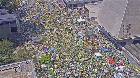 Manifestantes Fazem Ato Na Av Paulista A Favor De Bolsonaro São